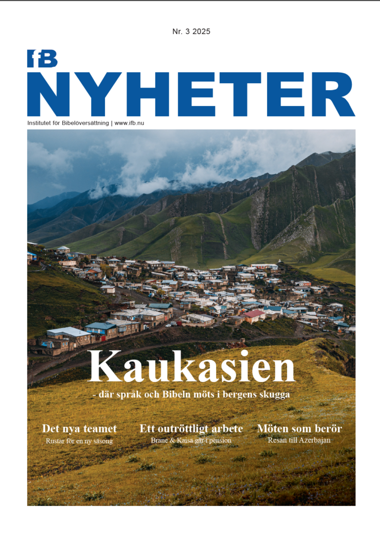 IFB Nyhetsbrev nr 3 2025