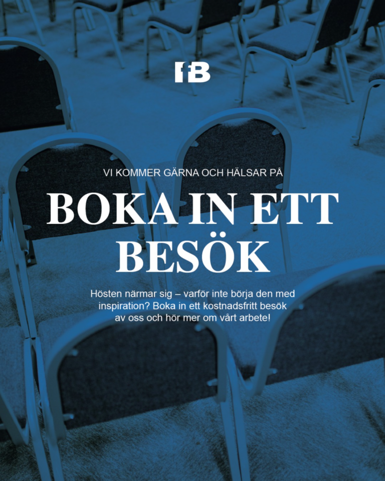 Boka in ett besök