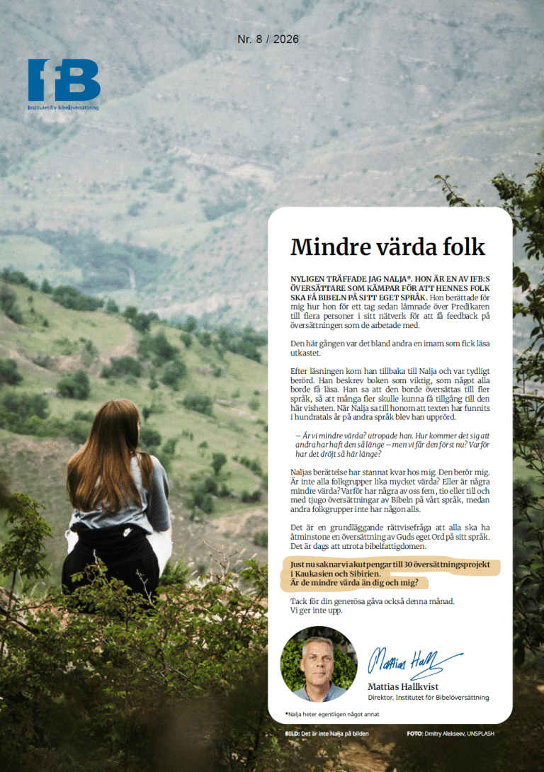 IFB nyheter #8/2025